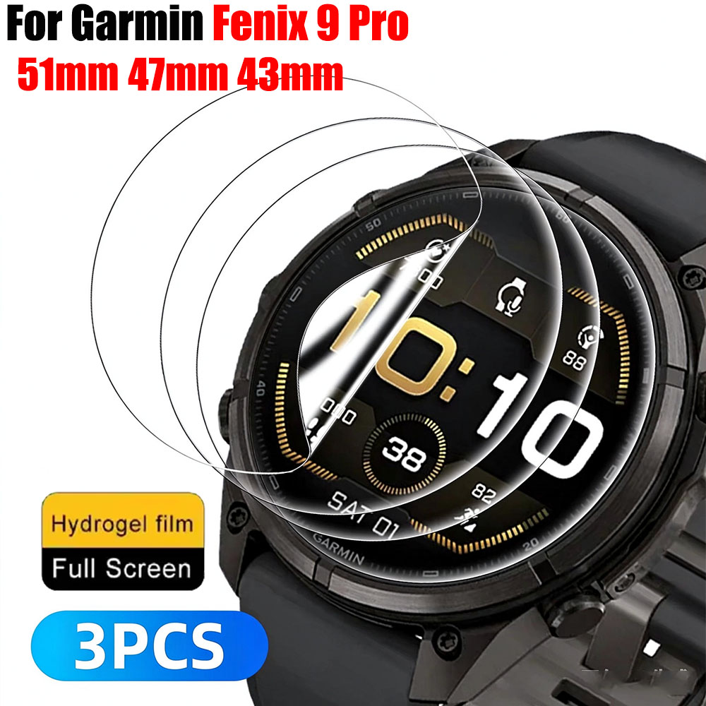 Hydrogel Screen Protector - Hydrogel Film For Garmin Fenix 9