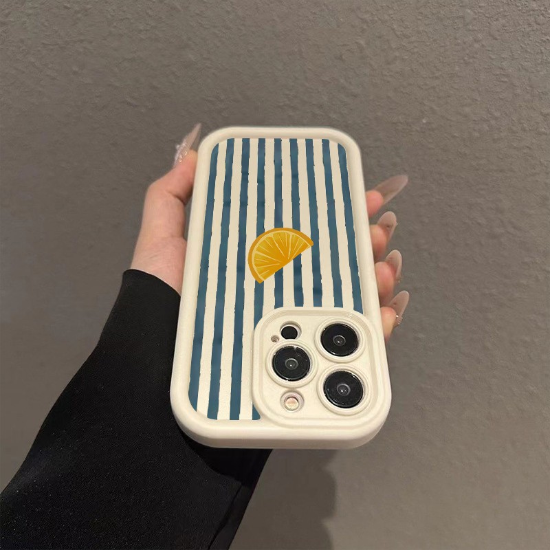 Striped Lemon Slice Pattern Ph - đánh giá và giá Apple Iphone 15 Pro Max
