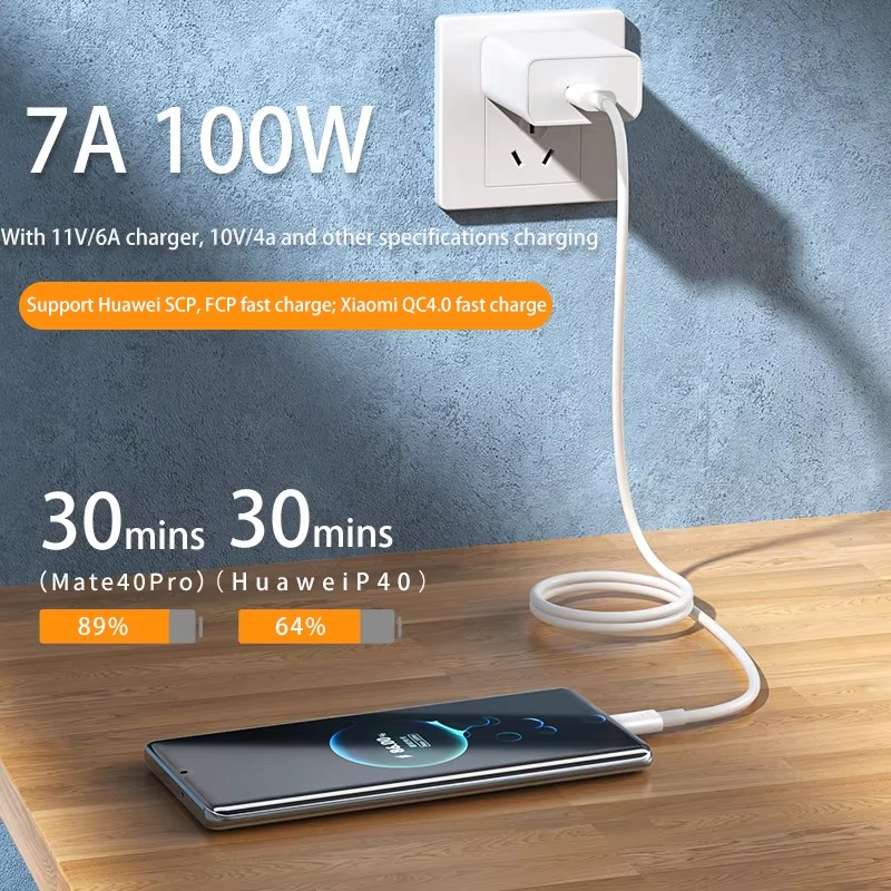 7A 100W Super Fast Charge Type - đánh giá và giá Huawei Nova 12