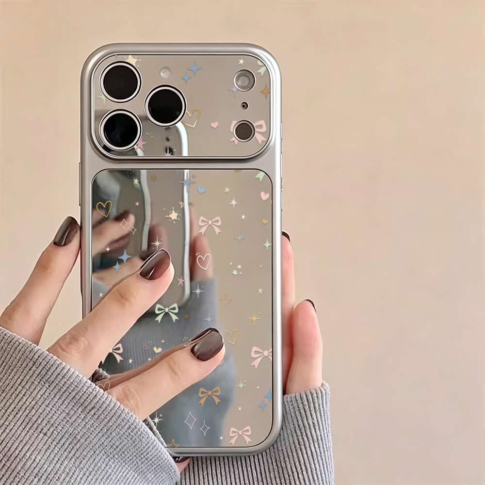 Cute Bow Love Heart Phone Case - đánh giá và giá Apple Iphone 15 Pro Max
