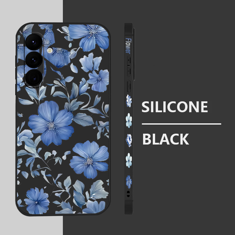 Flowers Plant Pattern Phone Ca - đánh giá và giá Samsung Galaxy A55